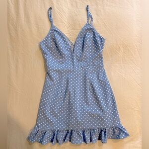 Superdown Mayra Blue Dress